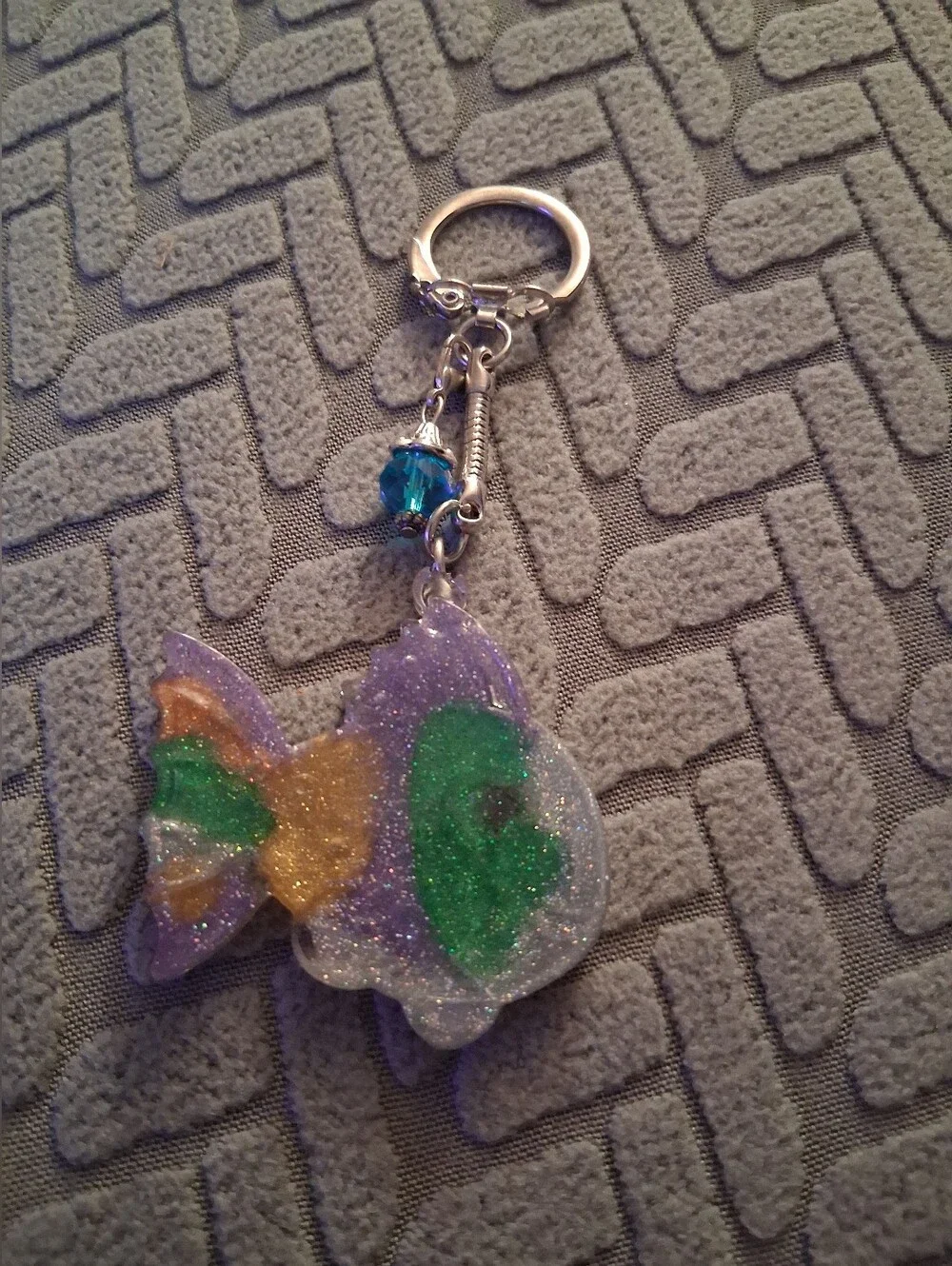 Sparkle FIsh Keychain